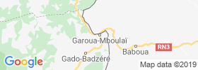 Garoua Boulai map